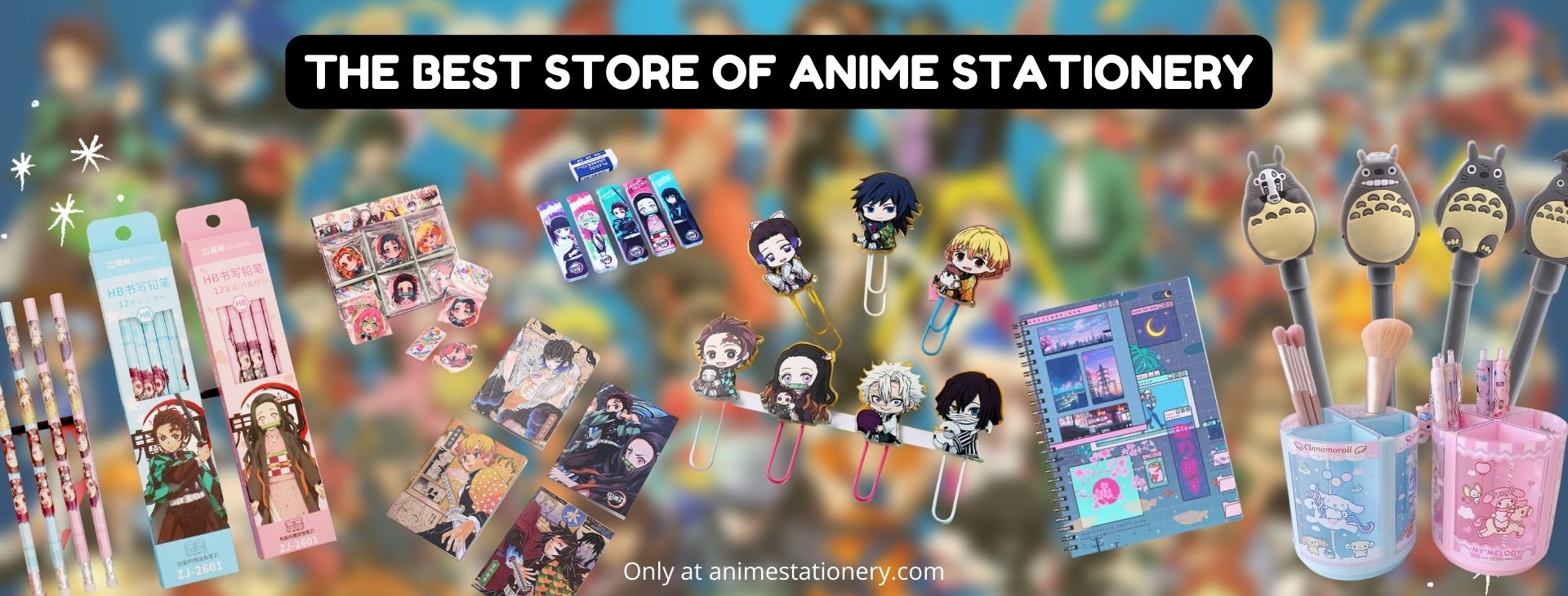 anime stationery Banner - Anime Stationery