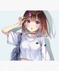anime girl Mouse Pad RB2909 1 - Anime Stationery artwork Offical Anime Stationery Merch