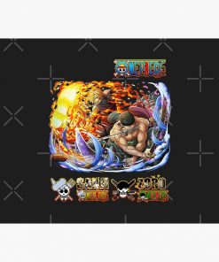 Zoro and Sanji Mouse Pad RB2909 1 - Anime Stationery artwork Offical Anime Stationery Merch