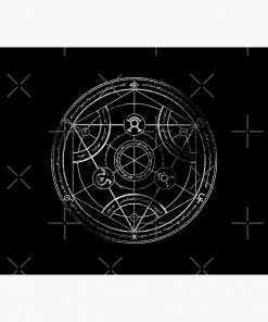 Human transmutation circle - chalk Mouse Pad RB2909 1 - Anime Stationery artwork Offical Anime Stationery Merch