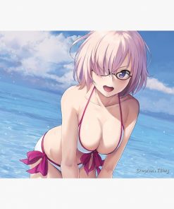 FGO Swimsuit Mash Mouse Pad RB2909 1 - Anime Stationery artwork Offical Anime Stationery Merch