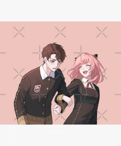 Anya Forger and Damian Teenager Spy x Family Mouse Pad RB2909 1 - Anime Stationery artwork Offical Anime Stationery Merch
