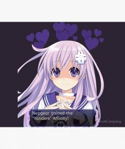 Nepgear Gained Yandere Affinity Mouse Pad RB2909 1 - Anime Stationery artwork Offical Anime Stationery Merch