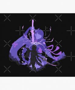 Raiden Shogun Genshin Impact Mouse Pad RB2909 1 - Anime Stationery artwork Offical Anime Stationery Merch