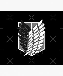 Wings of Freedom - Black Version Mouse Pad RB2909 1 - Anime Stationery artwork Offical Anime Stationery Merch