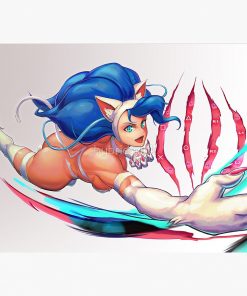 Felicia (stick art) Mouse Pad RB2909 1 - Anime Stationery artwork Offical Anime Stationery Merch