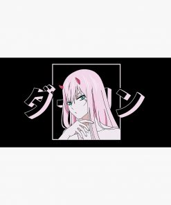 Zero Two Prety Number Desk Mat RB2909 1 - Anime Stationery artwork Offical Anime Stationery Merch