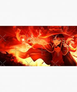 Megumin Red Witch Desk Mat RB2909 1 - Anime Stationery artwork Offical Anime Stationery Merch