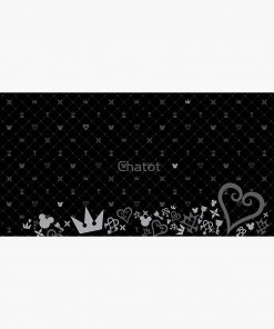 Kingdom Hearts Pattern2 Desk Mat RB2909 1 - Anime Stationery artwork Offical Anime Stationery Merch