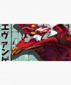 Evangelion Eva02 Desk Mat RB2909 1 - Anime Stationery artwork Offical Anime Stationery Merch