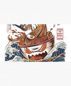 The Great Ramen off Kanagawa Desk Mat RB2909 1 - Anime Stationery artwork Offical Anime Stationery Merch