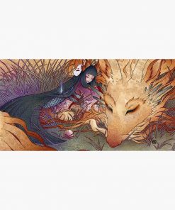Slumber - TeaKitsune Dragon Fox Desk Mat RB2909 1 - Anime Stationery artwork Offical Anime Stationery Merch
