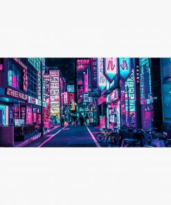 Tokyo - A Neon Wonderland Desk Mat RB2909 1 - Anime Stationery artwork Offical Anime Stationery Merch