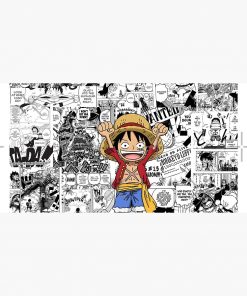 Straw Hat Luffy Desk Mat RB2909 1 - Anime Stationery artwork Offical Anime Stationery Merch
