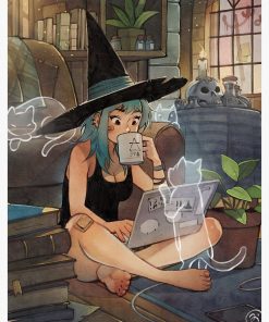 Morning Coffee Spiral Notebook RB2909 1 - Anime Stationery artwork Offical Anime Stationery Merch