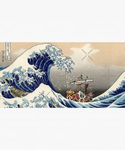 Great wave of Kanagawa The sunny Desk Mat RB2909 1 - Anime Stationery artwork Offical Anime Stationery Merch