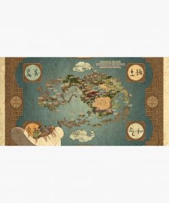 The Map Of Four Element Desk Mat RB2909 1 - Anime Stationery artwork Offical Anime Stationery Merch