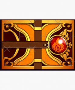 Genshin Impact Pyro Vision Catalyst | Journal Designs for Sale Hardcover Journal RB2909 1 - Anime Stationery artwork Offical Anime Stationery Merch