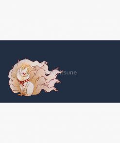 The Celestial Spirit - Kitsune Yokai TeaKitsune Desk Mat RB2909 1 - Anime Stationery artwork Offical Anime Stationery Merch