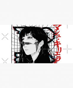 Cyberpunk Cyborg Girl Vaporwave Urban Style Desk Mat RB2909 1 - Anime Stationery artwork Offical Anime Stationery Merch