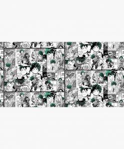 My Hero Academia Deku Manga Collage Desk Mat RB2909 1 - Anime Stationery artwork Offical Anime Stationery Merch