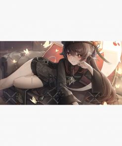 Cute Hu Tao Genshin Impact Desk Mat RB2909 1 - Anime Stationery artwork Offical Anime Stationery Merch