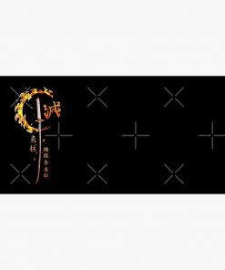 Demon Sword Blade of Fire flame Desk Mat RB2909 1 - Anime Stationery artwork Offical Anime Stationery Merch