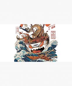 The black Great Ramen Desk Mat RB2909 1 - Anime Stationery artwork Offical Anime Stationery Merch