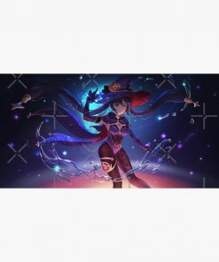 Astral Reflection Mona Genshin Impact Desk Mat RB2909 1 - Anime Stationery artwork Offical Anime Stationery Merch