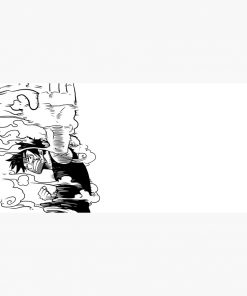 Minimalist Anime Art Pirate King Rubber Cursed Fruit Straw Hat Pirates Captain Manga Japanese Text Desk Mat RB2909 1 - Anime Stationery artwork Offical Anime Stationery Merch
