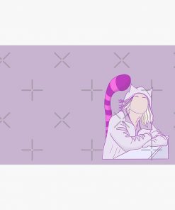 Cheshire cat Chishiya Alice In Borderland pink purple Hardcover Journal RB2909 1 - Anime Stationery artwork Offical Anime Stationery Merch