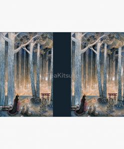 Beginning - Kitsune Fox Yokai Japanese Hardcover Journal RB2909 1 - Anime Stationery artwork Offical Anime Stationery Merch