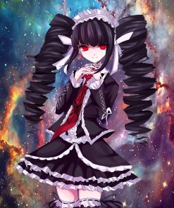 celestia ludenberg Greeting Card RB2909 1 - Anime Stationery artwork Offical Anime Stationery Merch