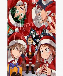 My Hero Academia Christmas Greeting Card RB2909 1 - Anime Stationery artwork Offical Anime Stationery Merch