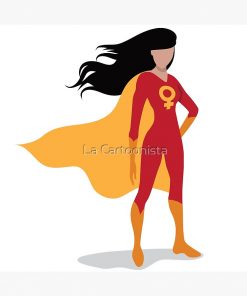 Feminist superhero Greeting Card RB2909 1 - Anime Stationery artwork Offical Anime Stationery Merch