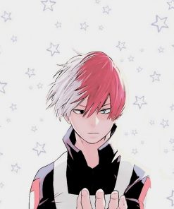 Todoroki Shoto My hero Academia Greeting Card RB2909 1 - Anime Stationery artwork Offical Anime Stationery Merch