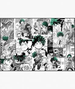 My Hero Academia Deku Manga Collage Greeting Card RB2909 1 - Anime Stationery artwork Offical Anime Stationery Merch
