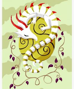 Dragon Egg Greeting Card RB2909 1 - Anime Stationery artwork Offical Anime Stationery Merch