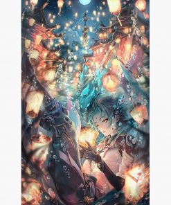 Genshin Impact Xiao (Art Design) Greeting Card RB2909 1 - Anime Stationery artwork Offical Anime Stationery Merch