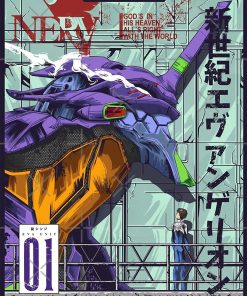 Neon Genesis Evangelion (Evangelion Unit-01) Greeting Card RB2909 1 - Anime Stationery artwork Offical Anime Stationery Merch
