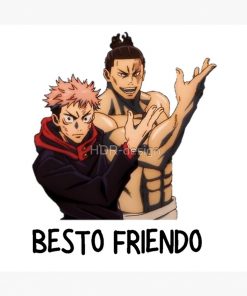 BESTO FRIENDO Greeting Card RB2909 1 - Anime Stationery artwork Offical Anime Stationery Merch