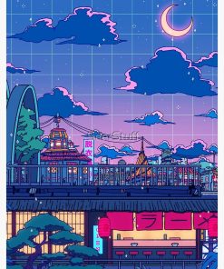 Ramen Village Spiral Notebook RB2909 1 - Anime Stationery artwork Offical Anime Stationery Merch