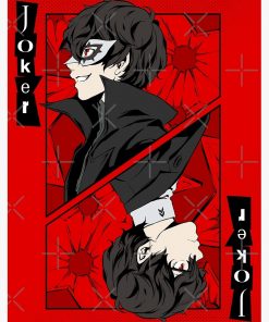 Persona 5 Joker Card Greeting Card RB2909 1 - Anime Stationery artwork Offical Anime Stationery Merch