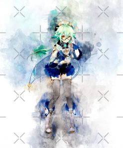 Genshin Impact - Sucrose Greeting Card RB2909 1 - Anime Stationery artwork Offical Anime Stationery Merch
