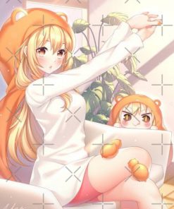 umaru chan in room Greeting Card RB2909 1 - Anime Stationery artwork Offical Anime Stationery Merch