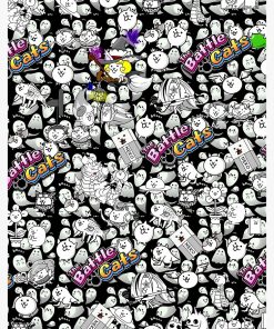 Battle Cats Spiral Notebook RB2909 1 - Anime Stationery artwork Offical Anime Stationery Merch