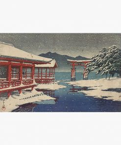 IN THE SNOW Greeting Card RB2909 1 - Anime Stationery artwork Offical Anime Stationery Merch