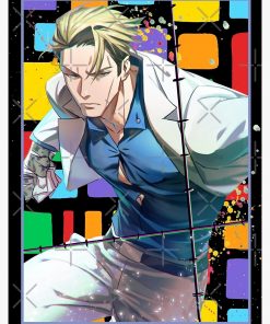 Kento Nanami Jujutsu Kaisen Jujutsu Kaisen 0 Color Block Anime Design Greeting Card RB2909 1 - Anime Stationery artwork Offical Anime Stationery Merch