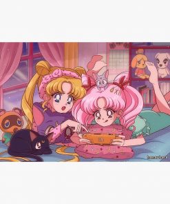 Playing Videogames Postcard RB2909 1 - Anime Stationery artwork Offical Anime Stationery Merch