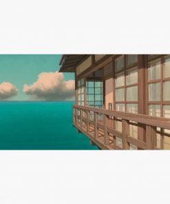 Spirited Away Bathhouse Postcard RB2909 1 - Anime Stationery artwork Offical Anime Stationery Merch